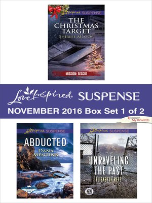 cover image of Harlequin Love Inspired Suspense November 2016, Box Set 1 of 2